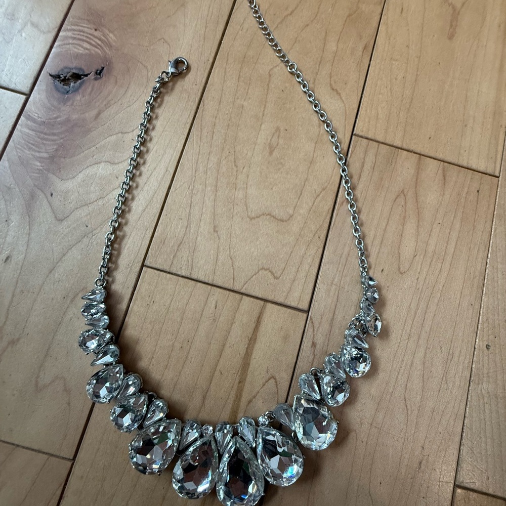 Torrid Silver Teardrop Necklace